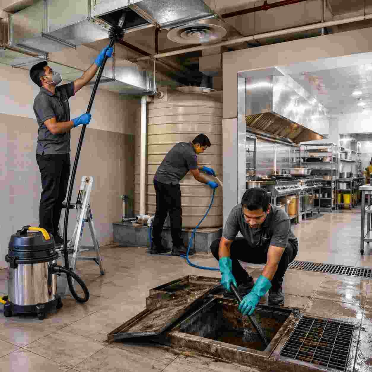 Professional deep cleaning service for an apartment in Al Quoz Dubai