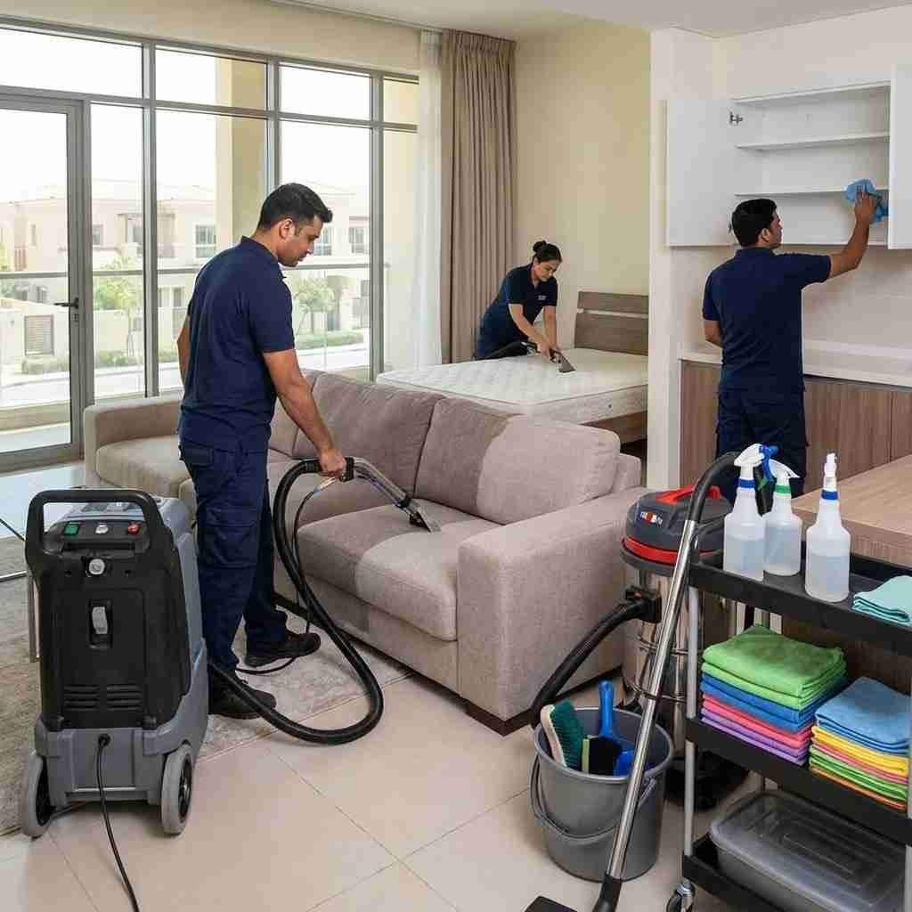 Deep Cleaning and Upholstery Cleaning in Mussafah