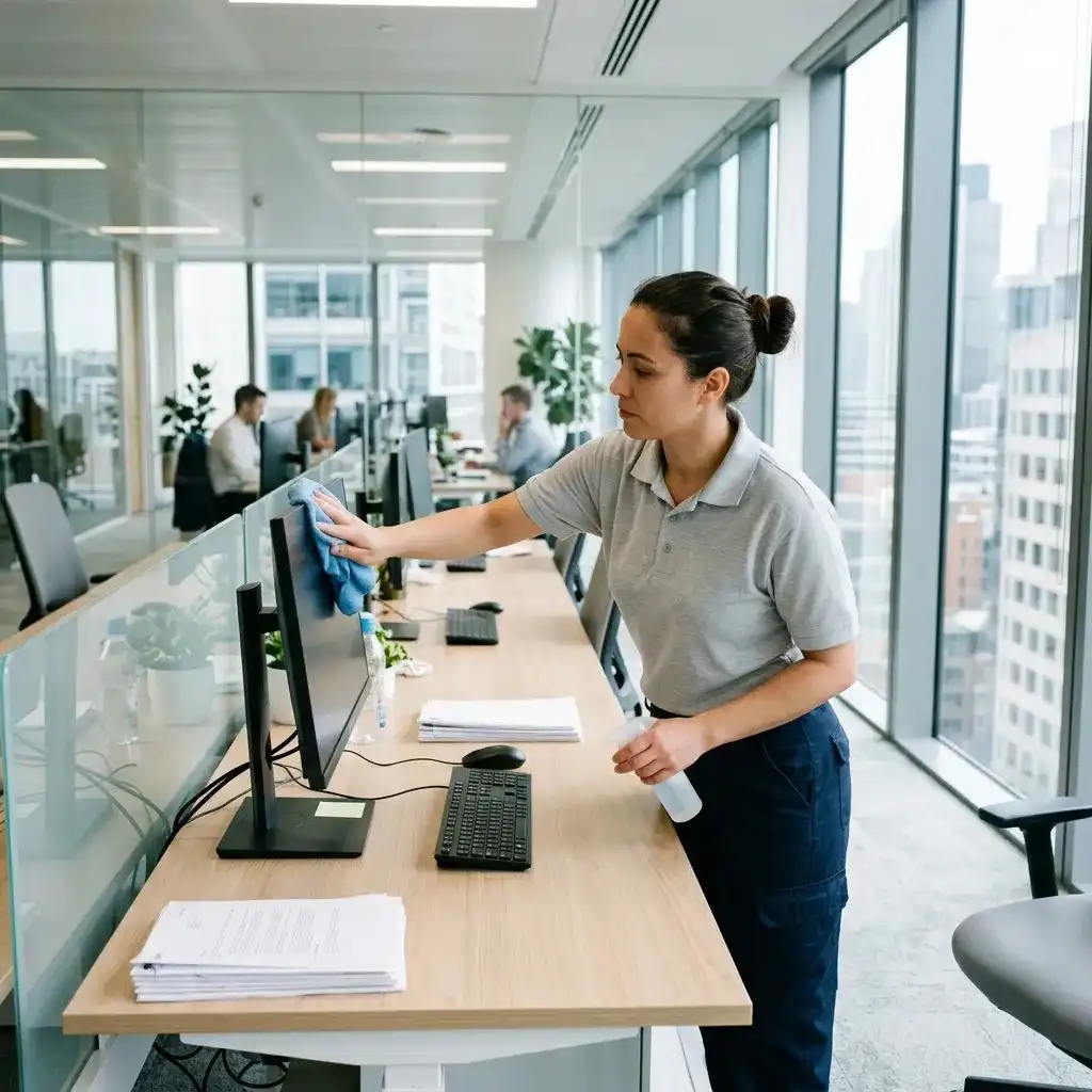 Professional commercial and office cleaning service in Abu Dhabi